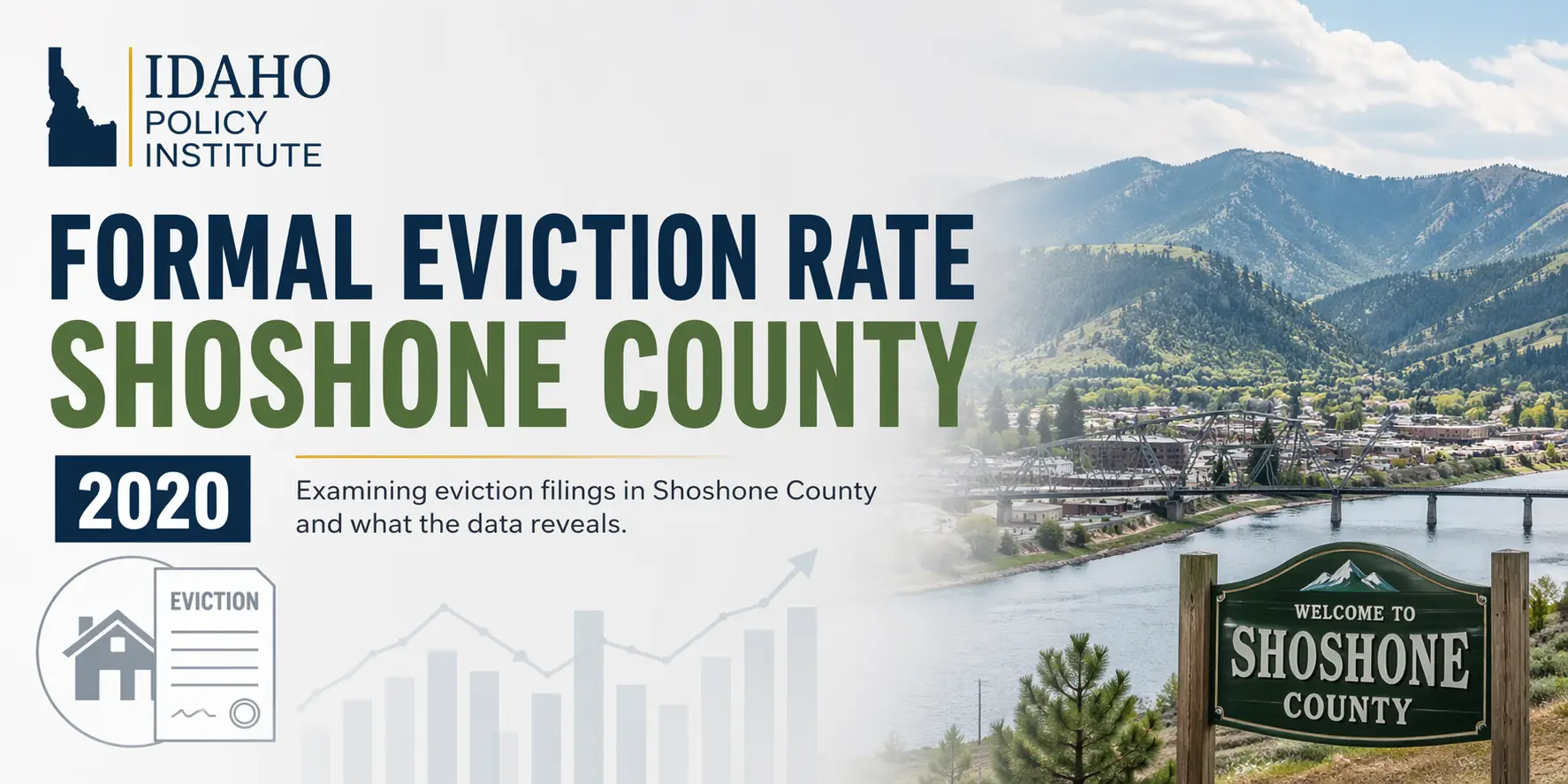 Idaho Policy Institute Formal Eviction Rate Shoshone County 2020