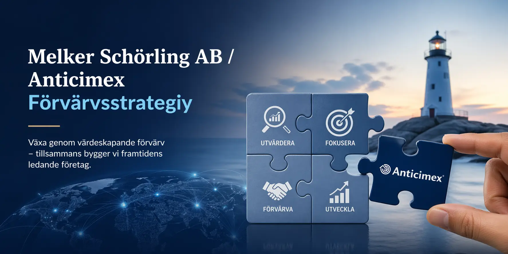 Melker Schörling AB / Anticimex Förvärvsstrategi