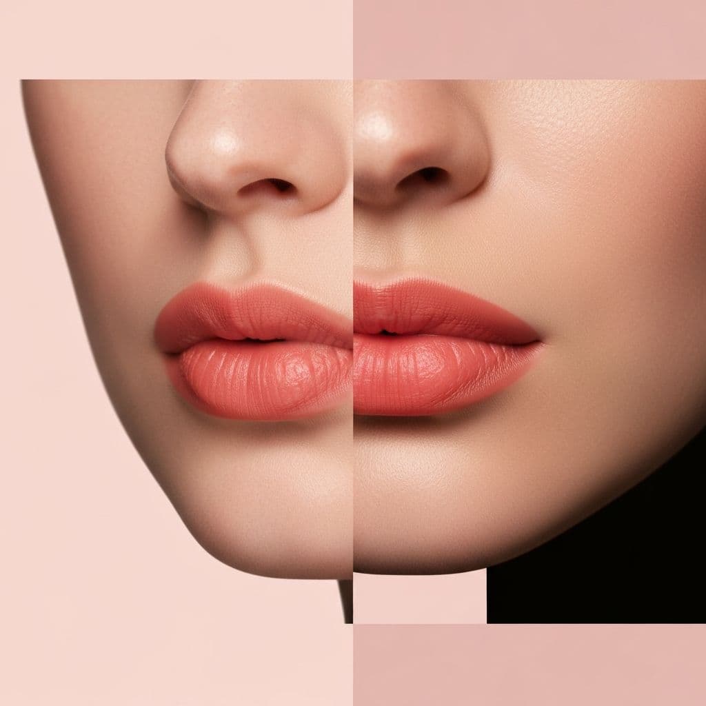 Lip Flip Before And After